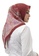 Buttonscarves red Buttonscarves Les Amities Reborn Voile Square Cherry 7627EAADC657DBGS_2