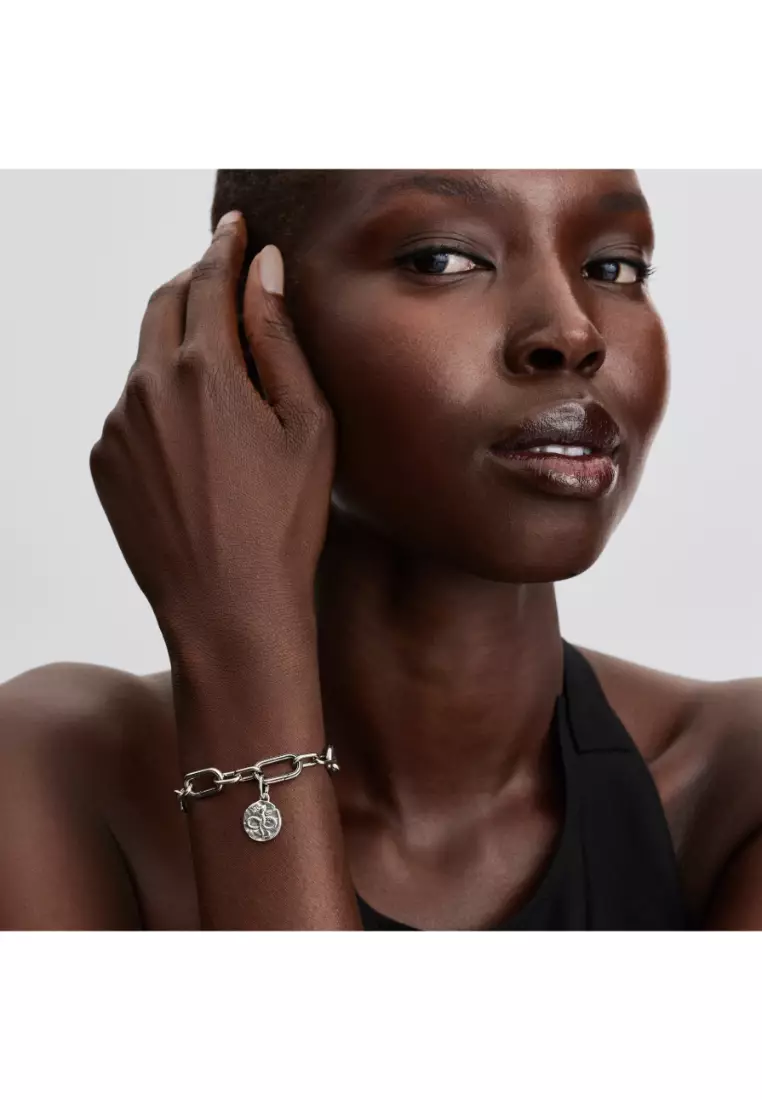 Infinity Snake Medallion Charm