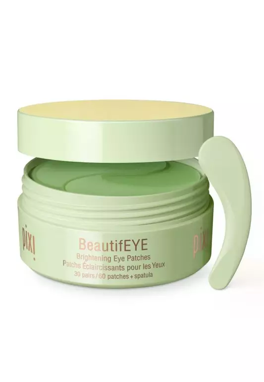 Pixi BeautifEYE 60 Hydrogel Patches with Caffeine & Botanical Blend for Brightening and Anti-Aging Skincare