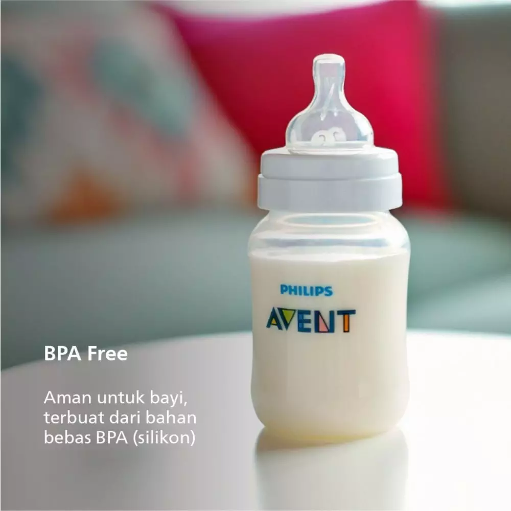 Philips Avent Bottle Anti-Colic Twins 125ml 4Oz 2Pcs - Botol Susu Bayi | SCY100/02
