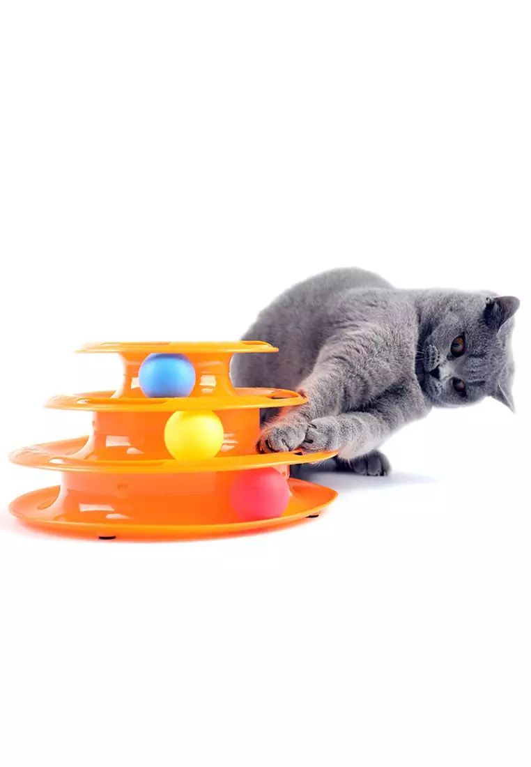 Petstages tower of tracks cat toy online