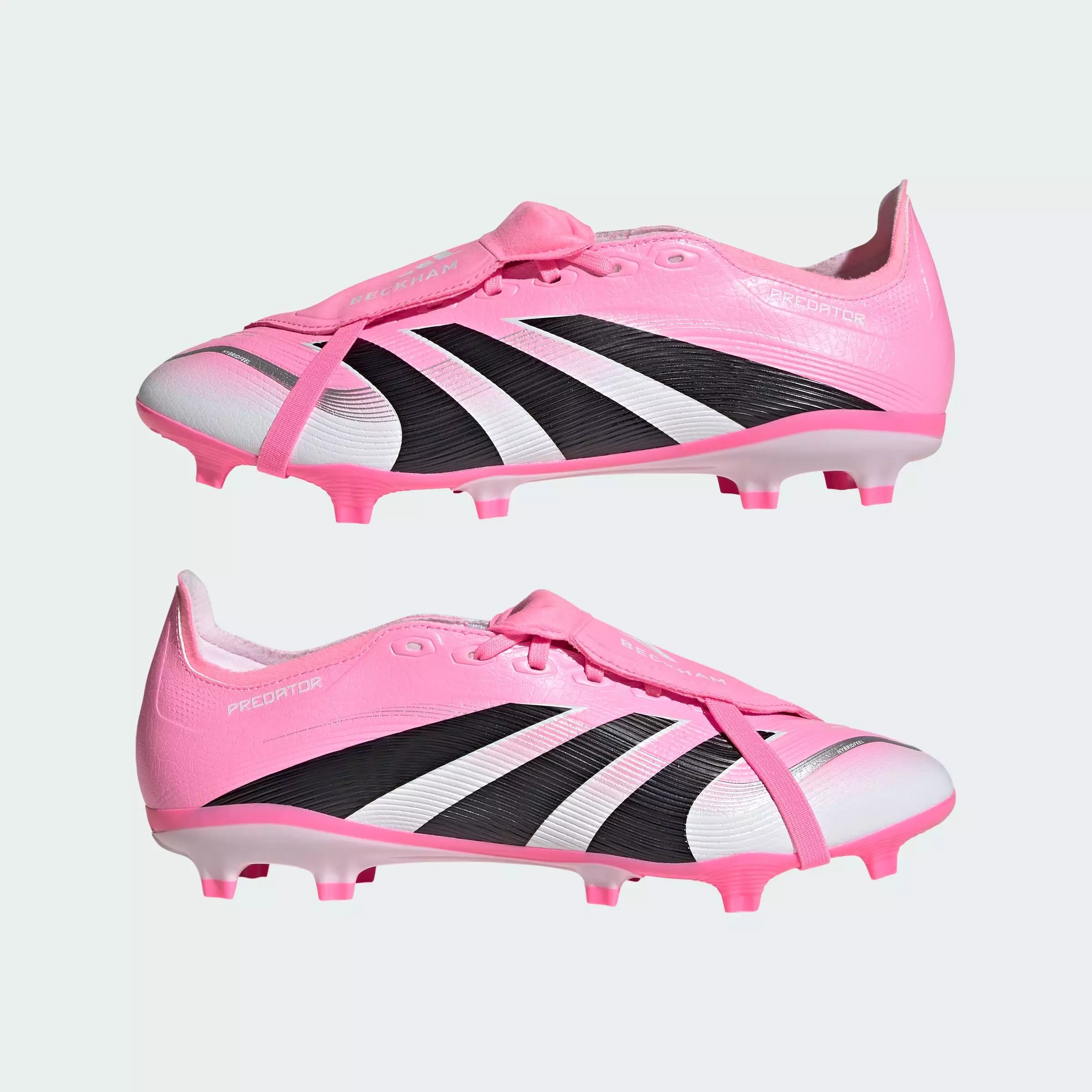 Football PREDATOR LEAGUE Fold-Over Tongue Firm Ground/Multi Ground Football Boots Unisex Pink JI1113