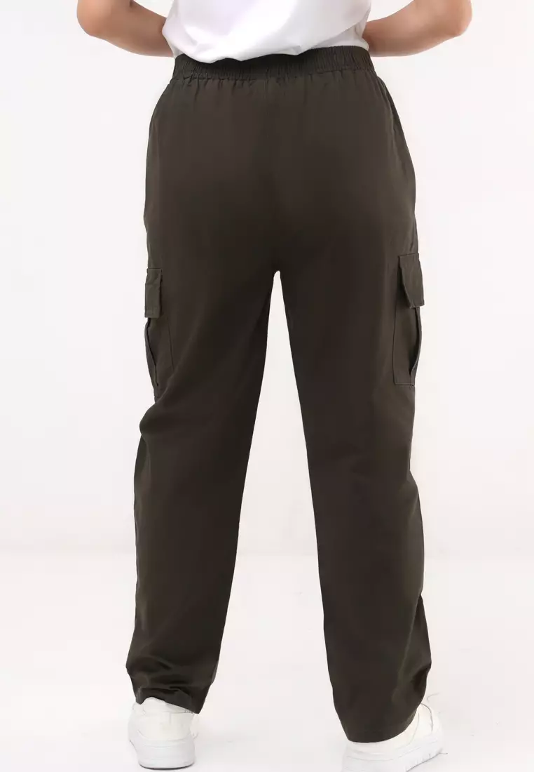 Colored Cargo Pants Ladies