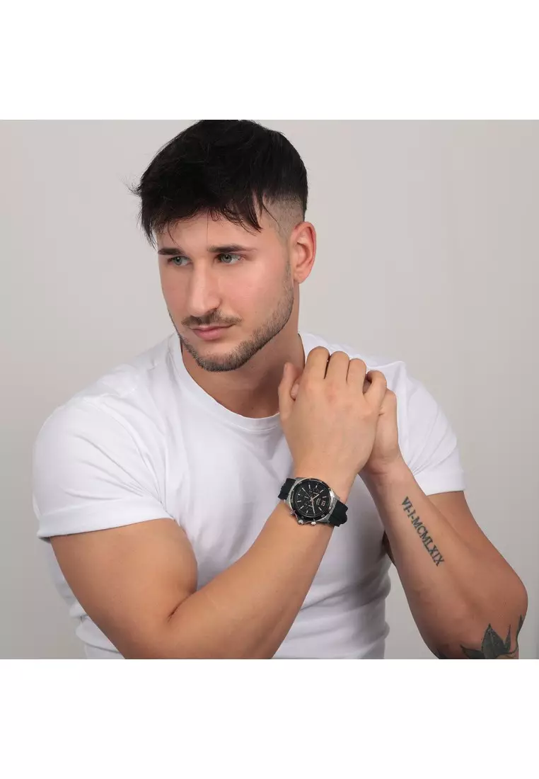 [3 Years Warranty] Sector 650 Collection 45mm Men's Chronograph Quartz Watch R3271631002