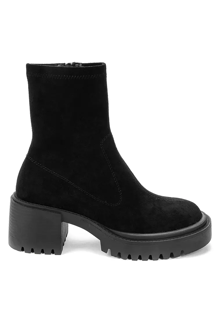 Livvy suede ankle boot top