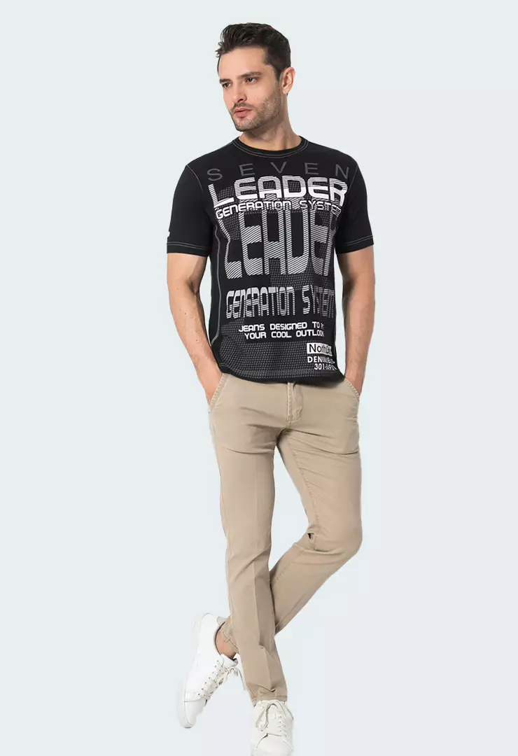 LGS - Celana Casual Pria - Celana Chinos - Cream - CCT.515.035.001.C