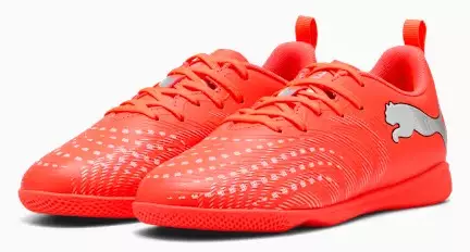 PUMA Future 9 Play It Jr 10892701 - Sepatu Futsal Anak (Merah)