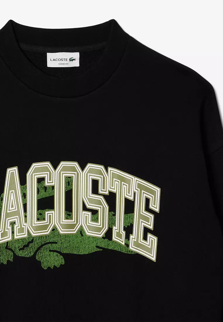 Loose Fit Fleece Sweatshirt