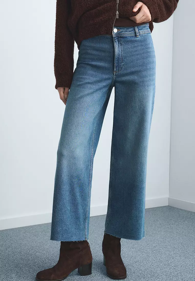 Catherin Culotte High-Rise Jeans