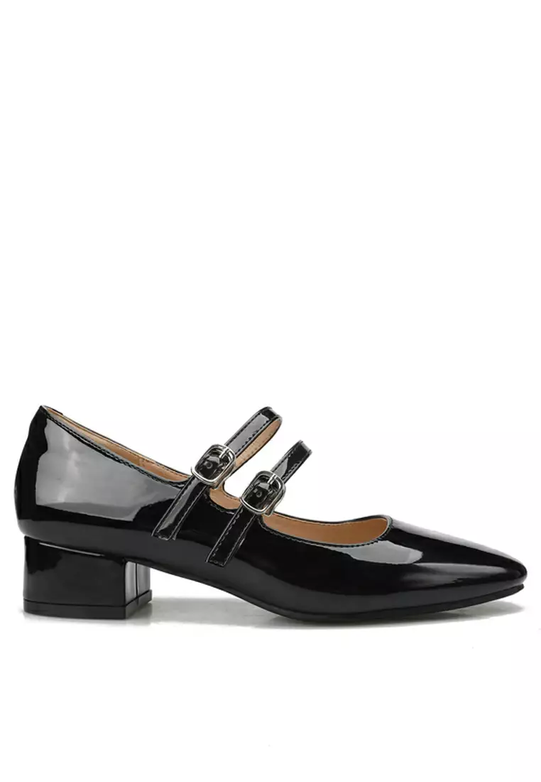 Discount on Twenty Eight Shoes  shoes - SKU: 3.5CM Double Buckle Strap Mary Jane Shoes TE8368-6