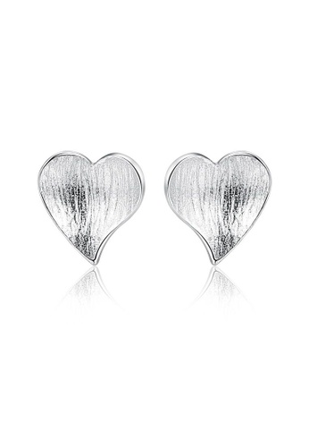 Rouse silver S925 Bright Heart Stud Earrings E15FDACD2AE39AGS_1