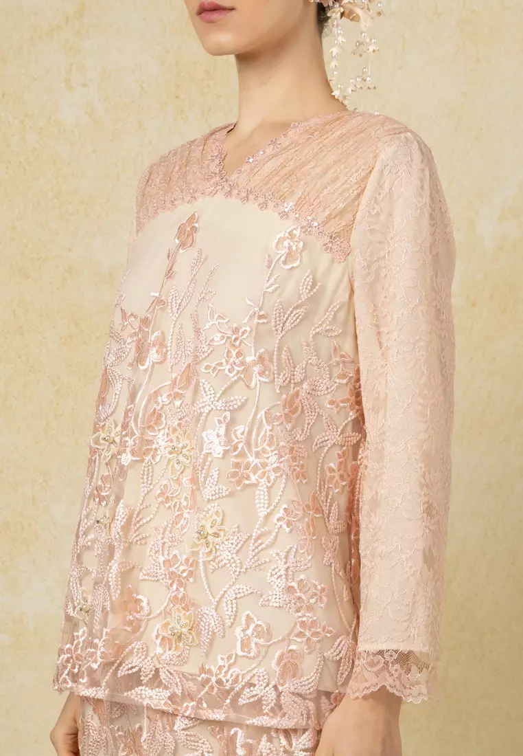 Rembulan Kurung Kedah Lace Set