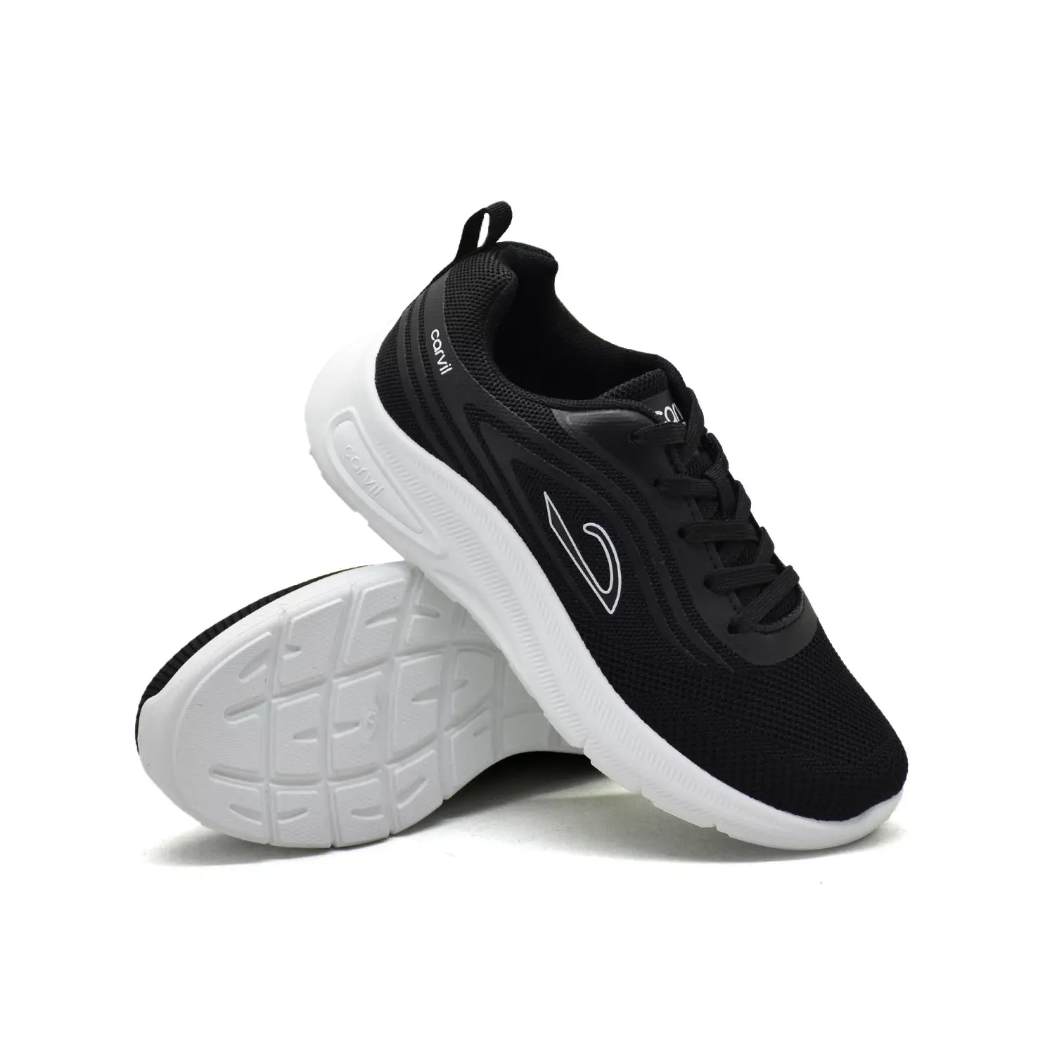 Carvil Sepatu Wanita Dacota-LL Black/White