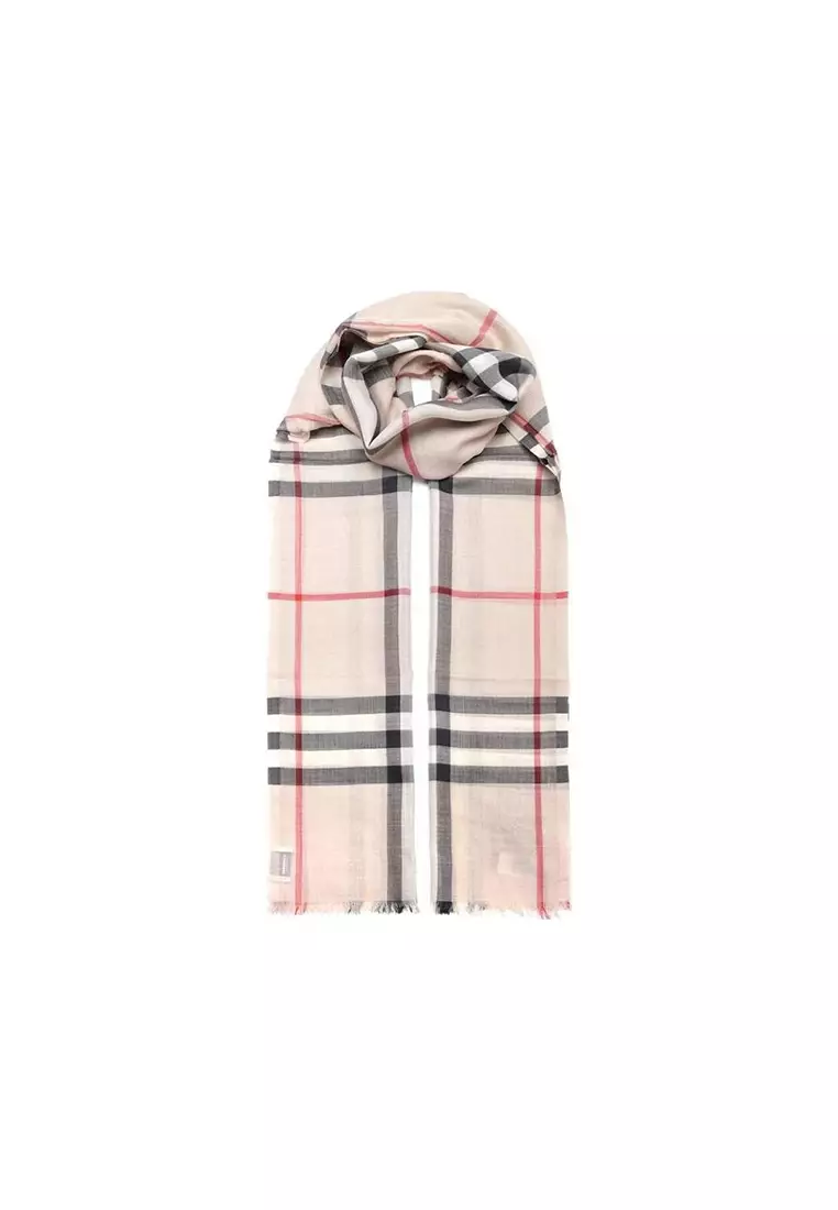 Burberry scarf classic plaid online