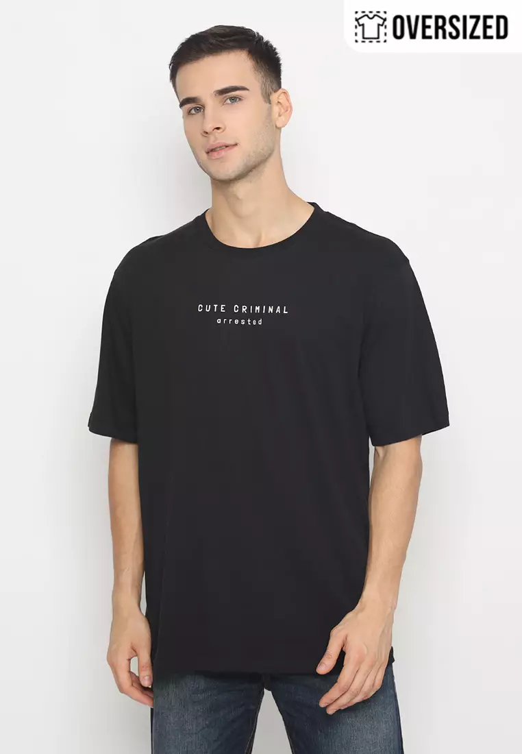 RBJ Unisex T-Shirt Teddy Cotton Combed Oversized Pria 2079350011