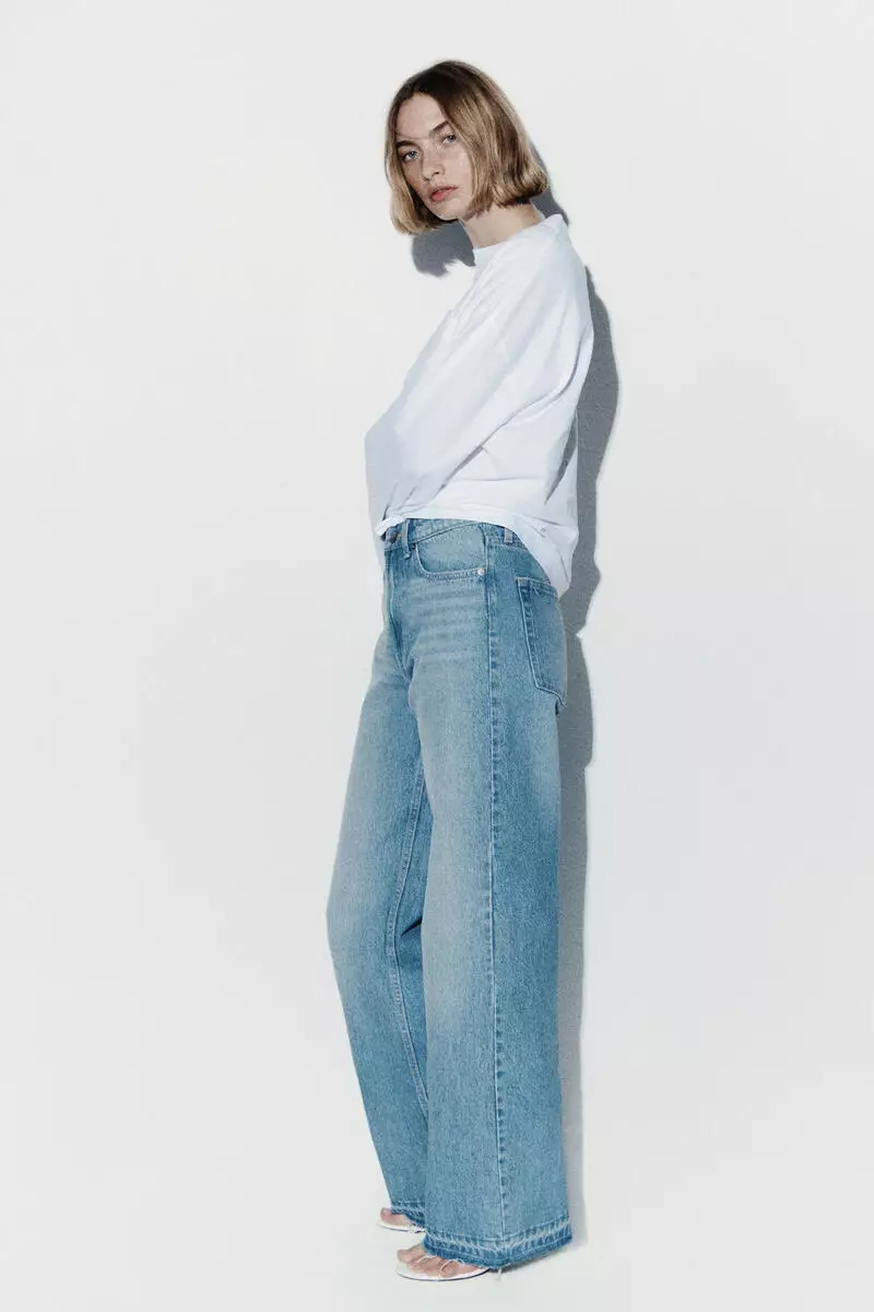 Wide High Waist Jeans