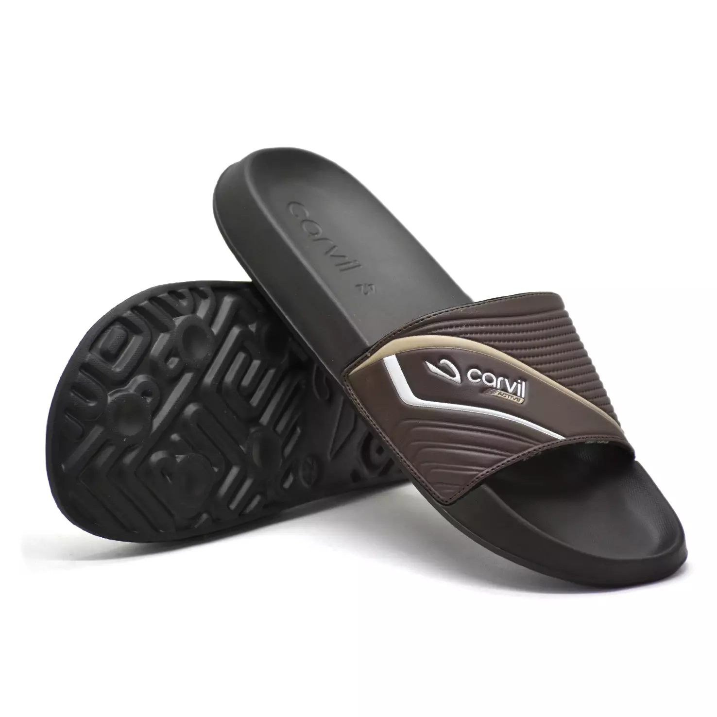 Carvil Sandal Pria Girona-SS Dark Brown