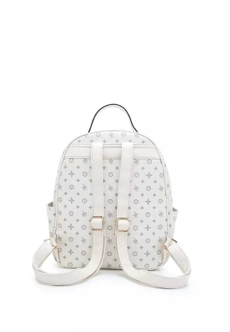 Jual Swiss Polo Women's Monogram Backpack (Tas Ransel Wanita / Tas