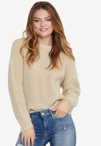 Buy Only Fiola Long Sleeve Glitter Pullover Online Zalora Singapore