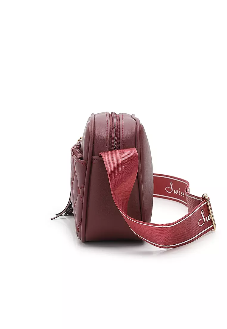 Women's Sling Bag / Crossbody Bag (Tas Selempang Wanita) - Merah