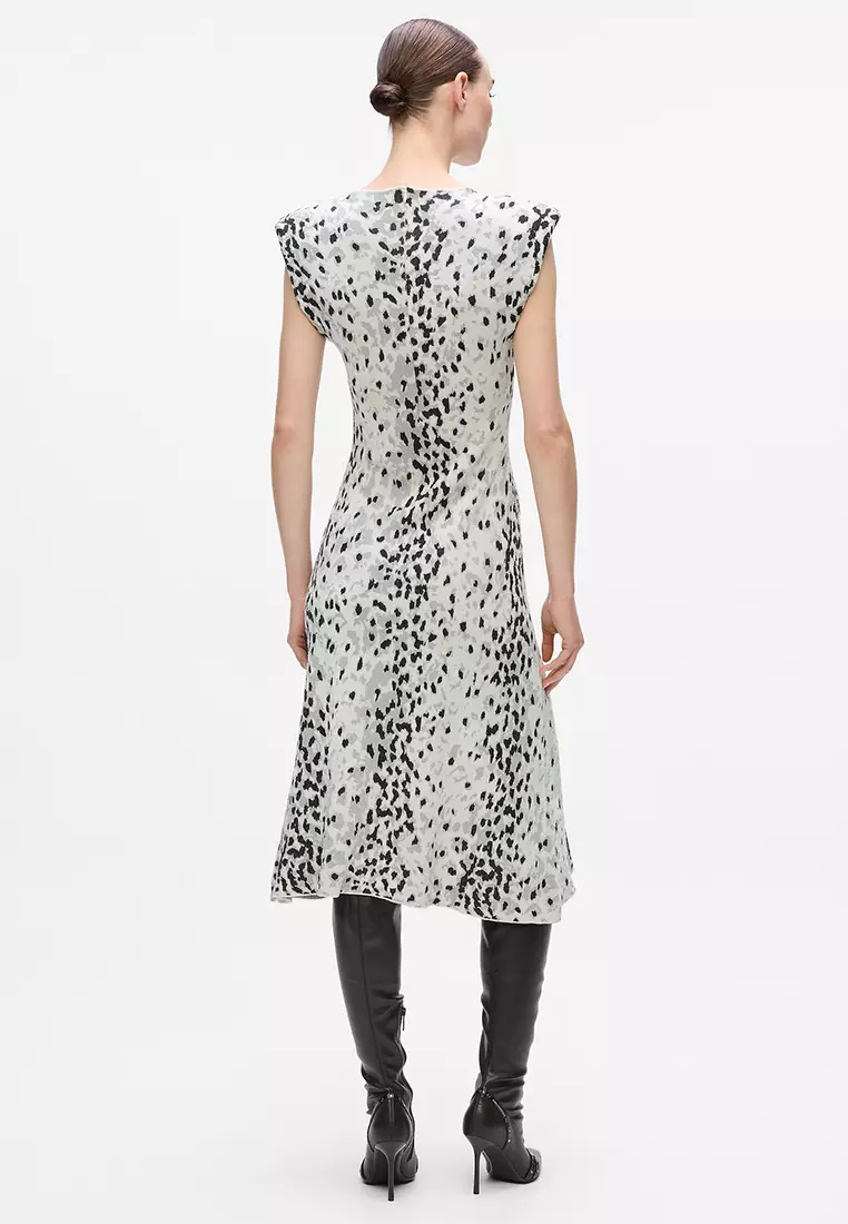Snow Leopard Knit Dress