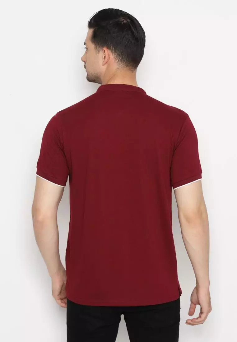 Matsuda Kaos Polos 20s Kragh Shanghai Pria Nakatsu