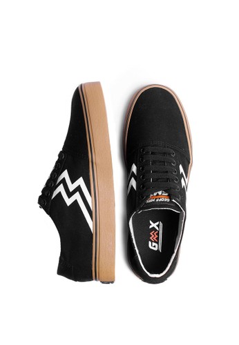 Jual Geoff Max Geoff Max Official Lucas Black Gum Stz Shoes Original Zalora Indonesia