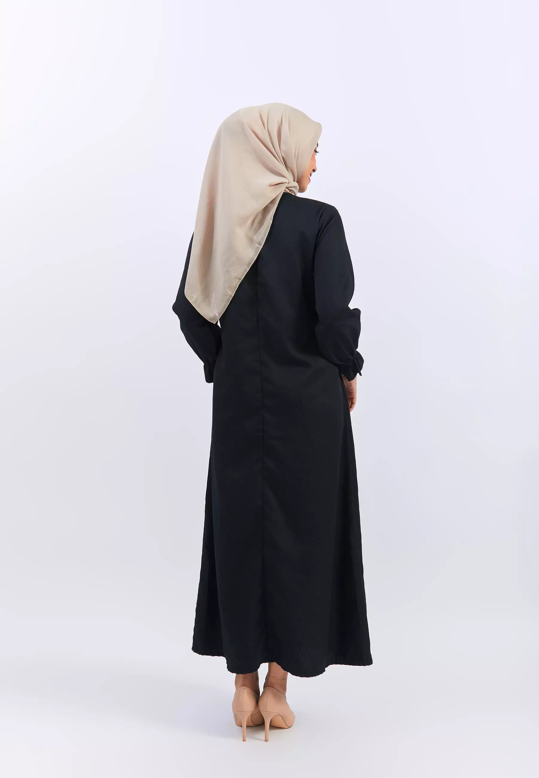 Sawda Black Two Set Dress (G.42142)