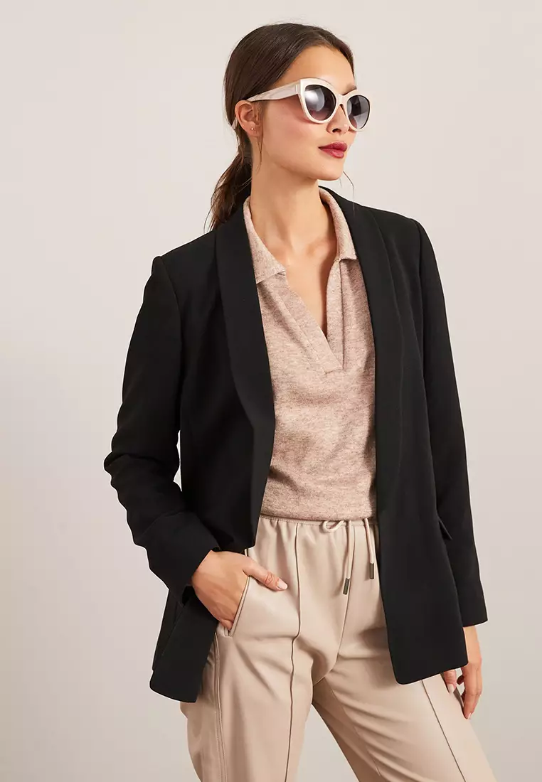 Next black 2025 blazer womens