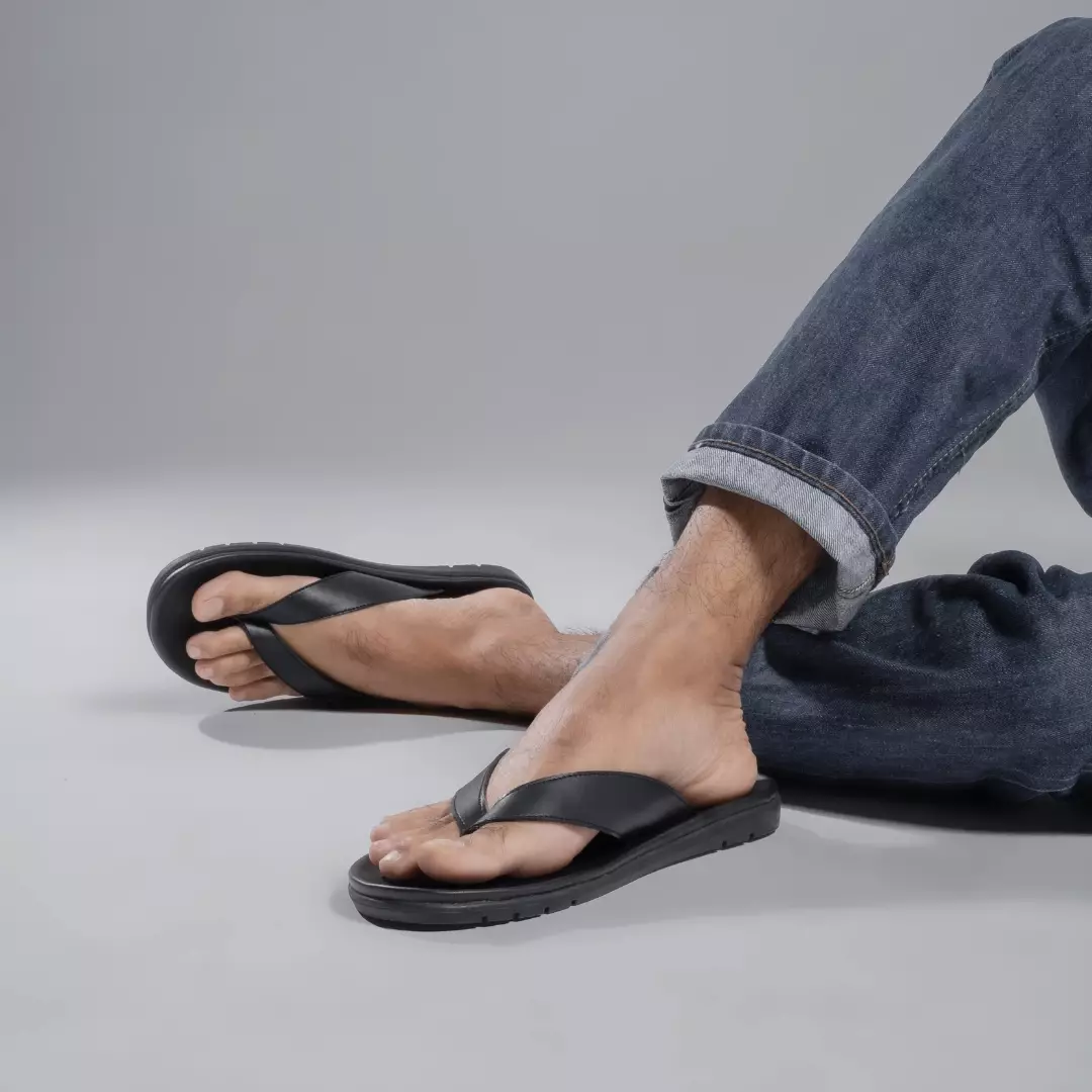 Cogen Sendal Jepit Pria Kulit Sandal Cowok Classic Series