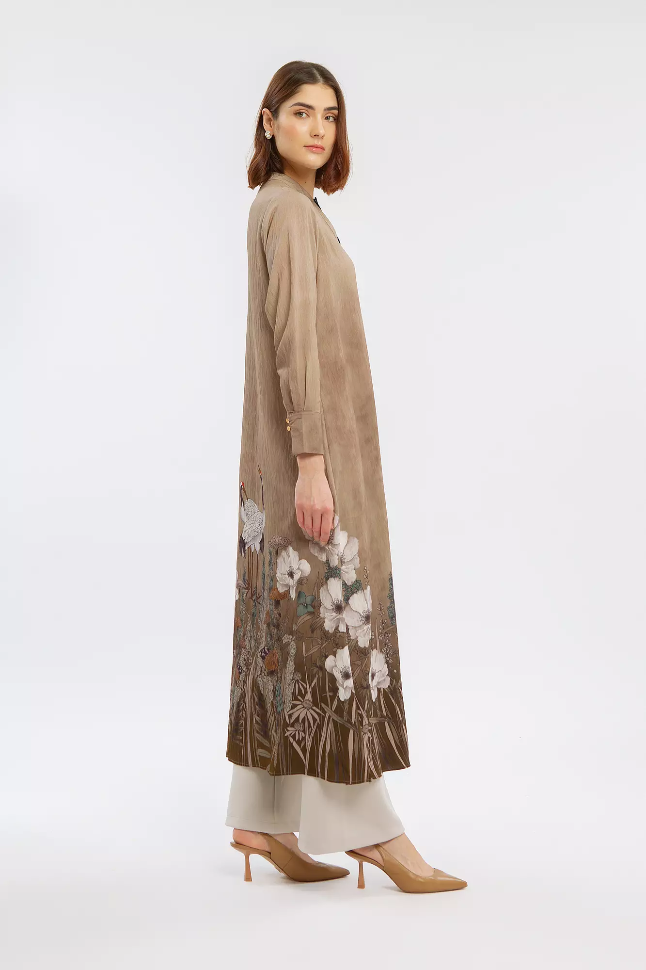 Minimal Rocha Dress Light Mustard Warna LIGHT MUSTARD