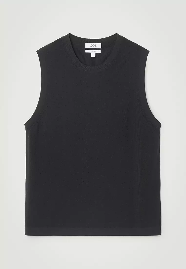 Buy COS Knitted Vest 2025 Online | ZALORA