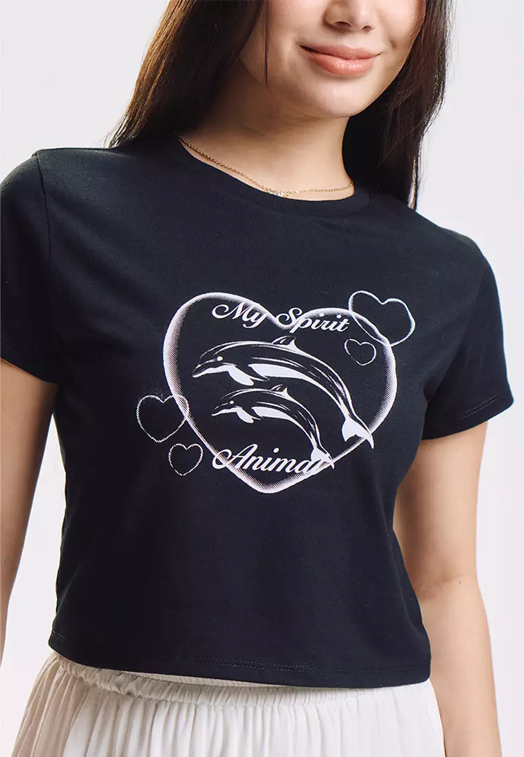 My Spirit Animal Slim Graphic T-Shirt