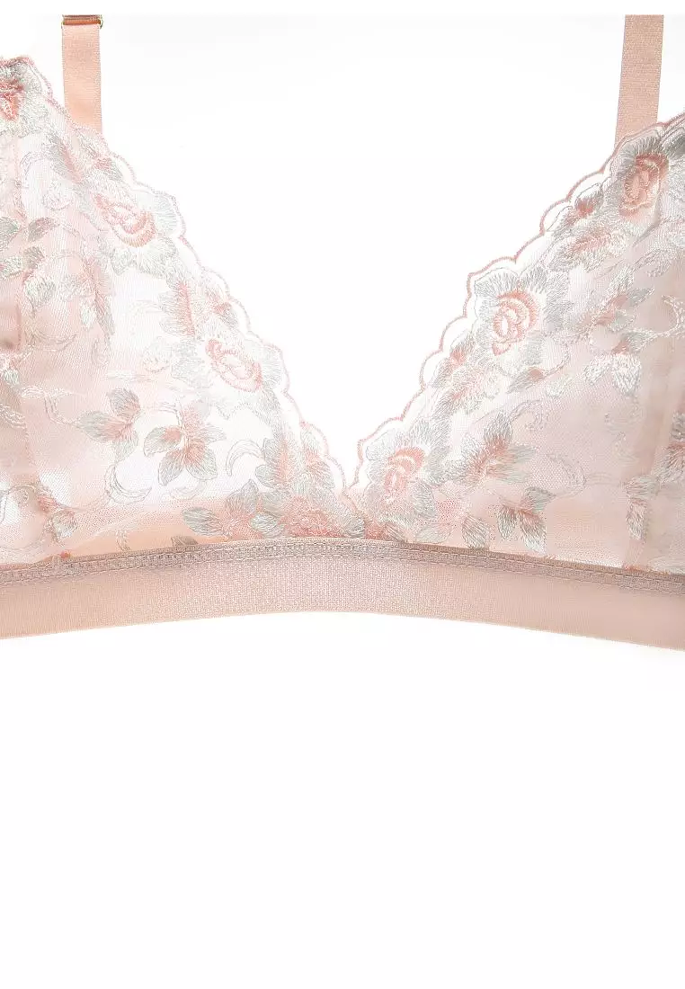 Buy QuestChic Fiore Sheer Embroidery Bralette 2024 Online