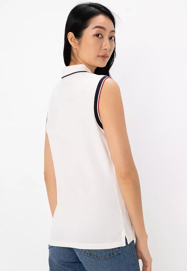 Logo Polo Sleeveless Shirt
