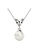 Her Jewellery silver Her Jewellery Venus Pearl Pendant with Premium Grade Crystals from Austria HE581AC0R9W4MY_3