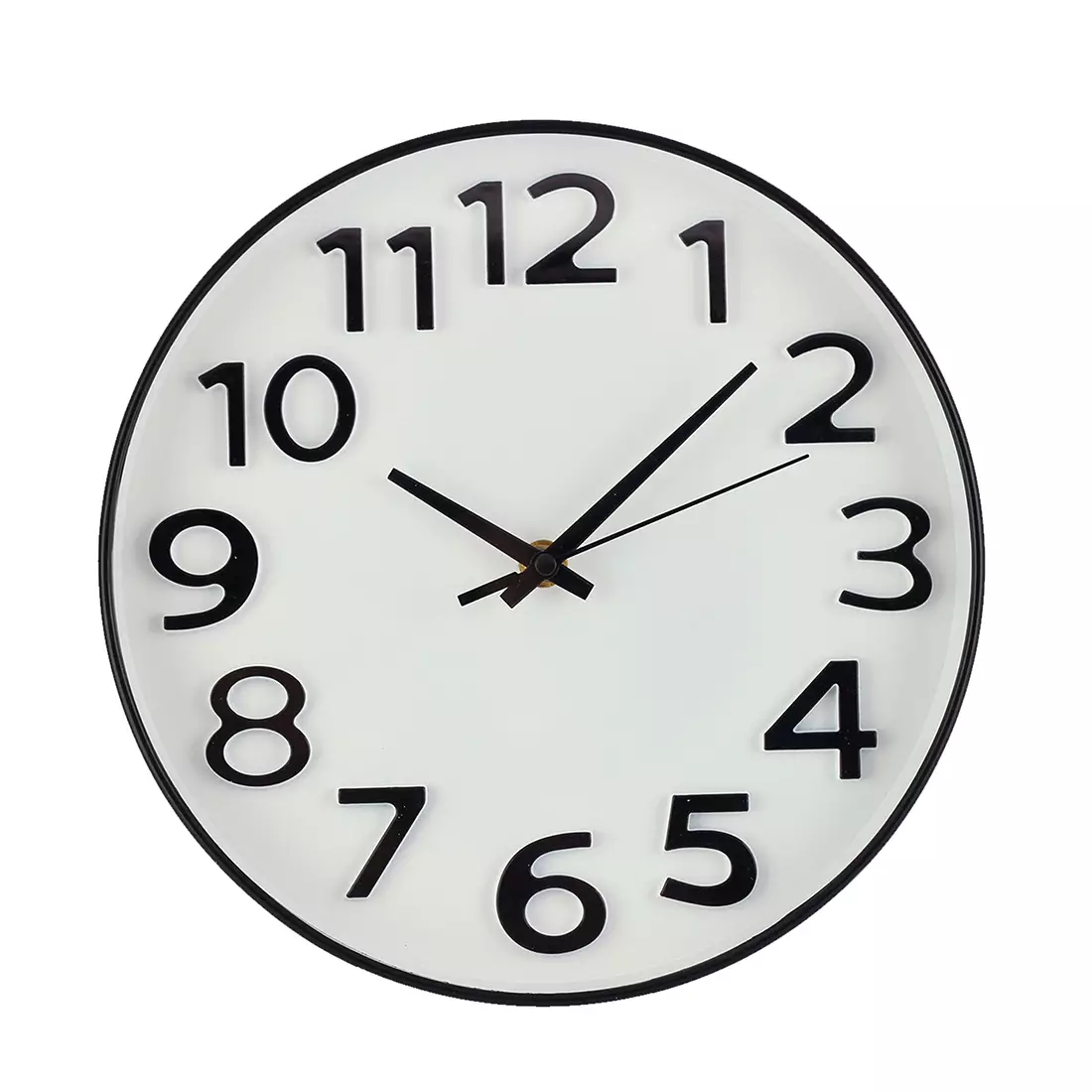Buy Edge Houseware 25cm Silent Non-Ticking Wall Clock Round Easy to ...
