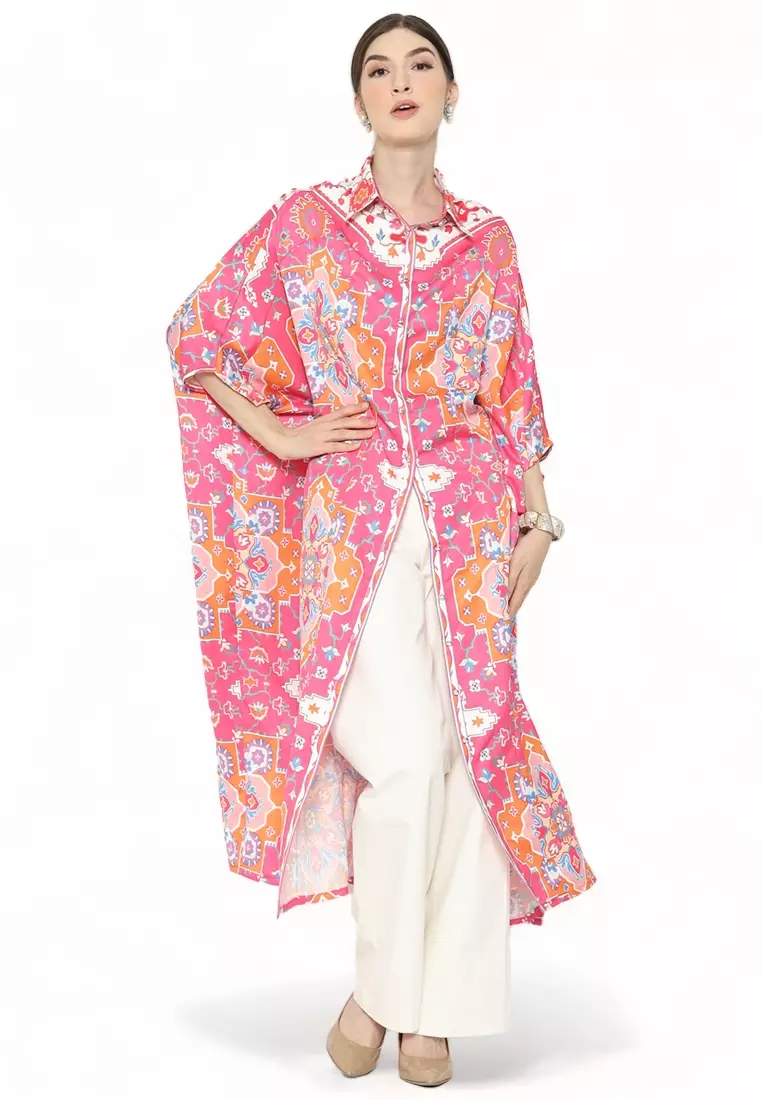 Kanzi Collared Kaftan