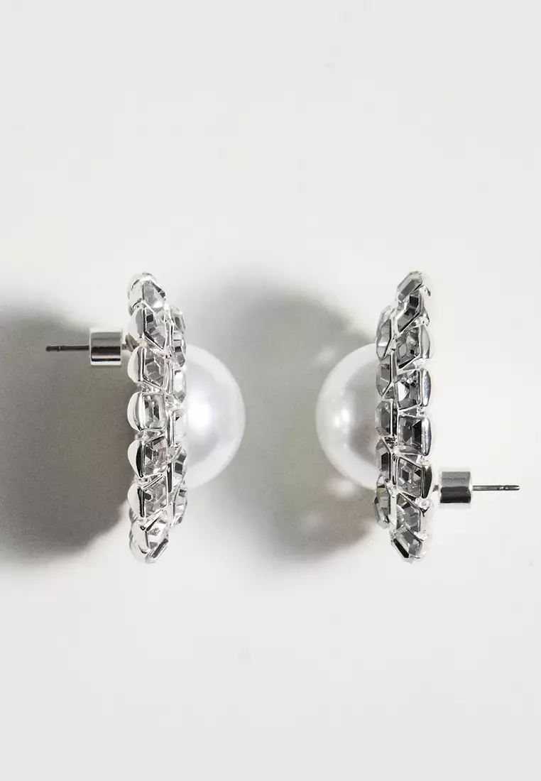 Combined Pearl Earrings