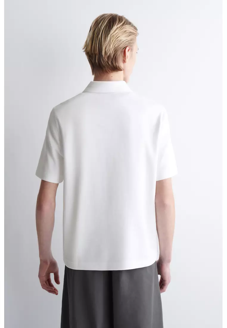 COTTON-PIQUÉ POLO SHIRT