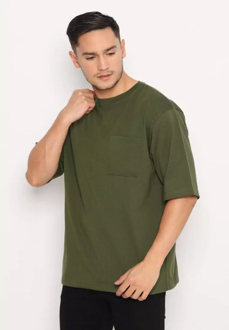 MATSUDA Kaos Oversize 20s Polos Pocket Mito