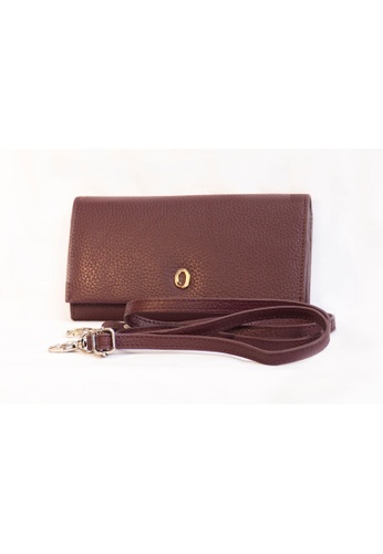 Oxhide purple Crossbody Leather Sling Bag for Women - Teenage Girls - OX45 PRUNE EACAAAC380081CGS_1