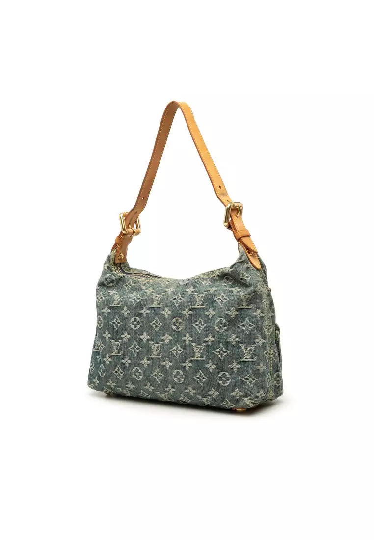 Pre-Loved Louis Vuitton Monogram Denim Baggy Pm