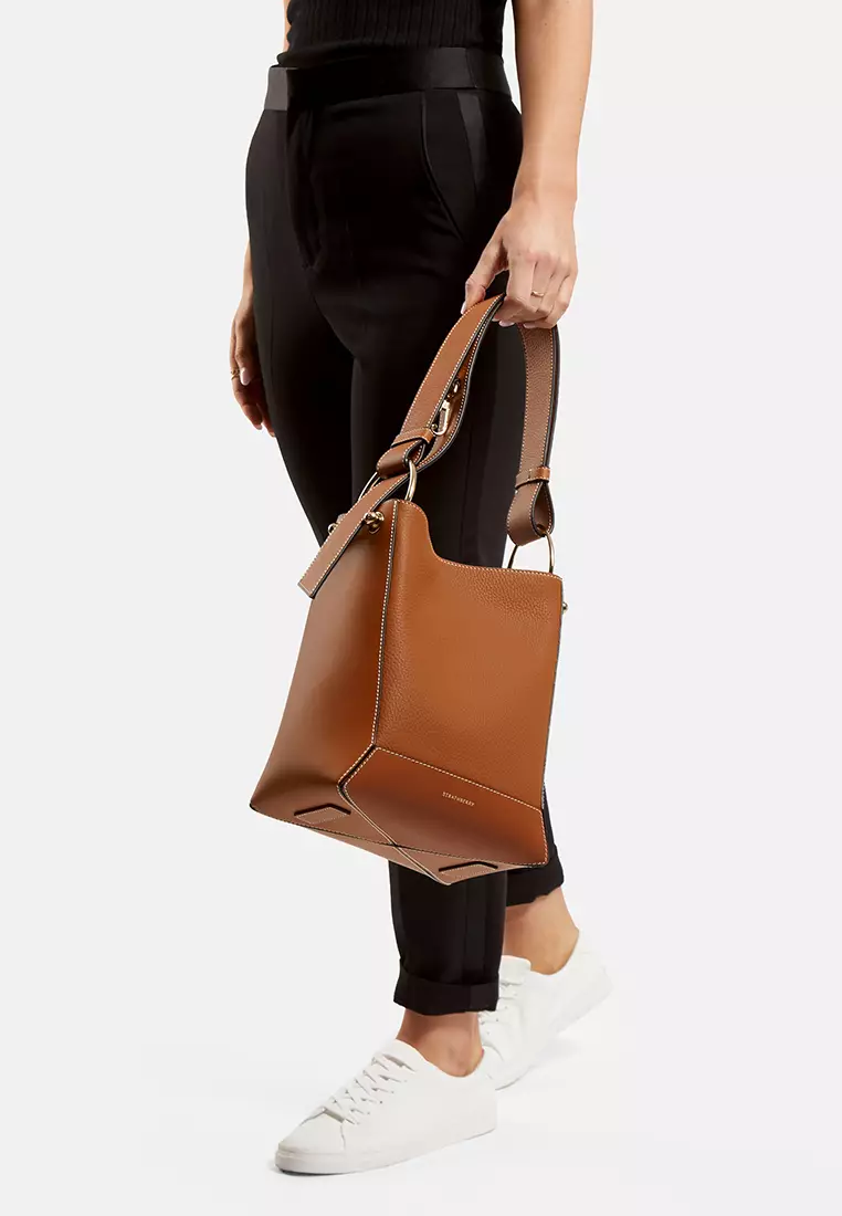 Strathberry - 🎏🎏 Lana Midi Bucket Bag in Maple 🍁 Lana Nano