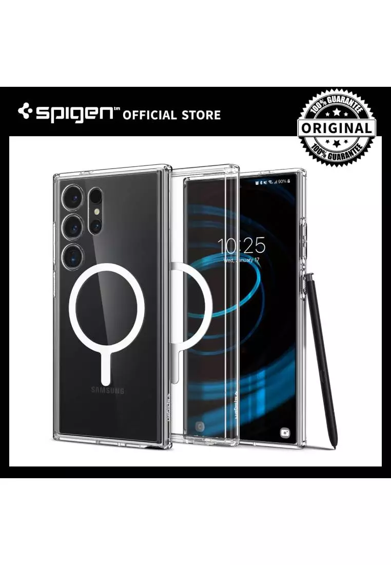 Buy Spigen Crystal Hybrid OneTap Metal Case White for Galaxy S24 Ultra 2024  Online