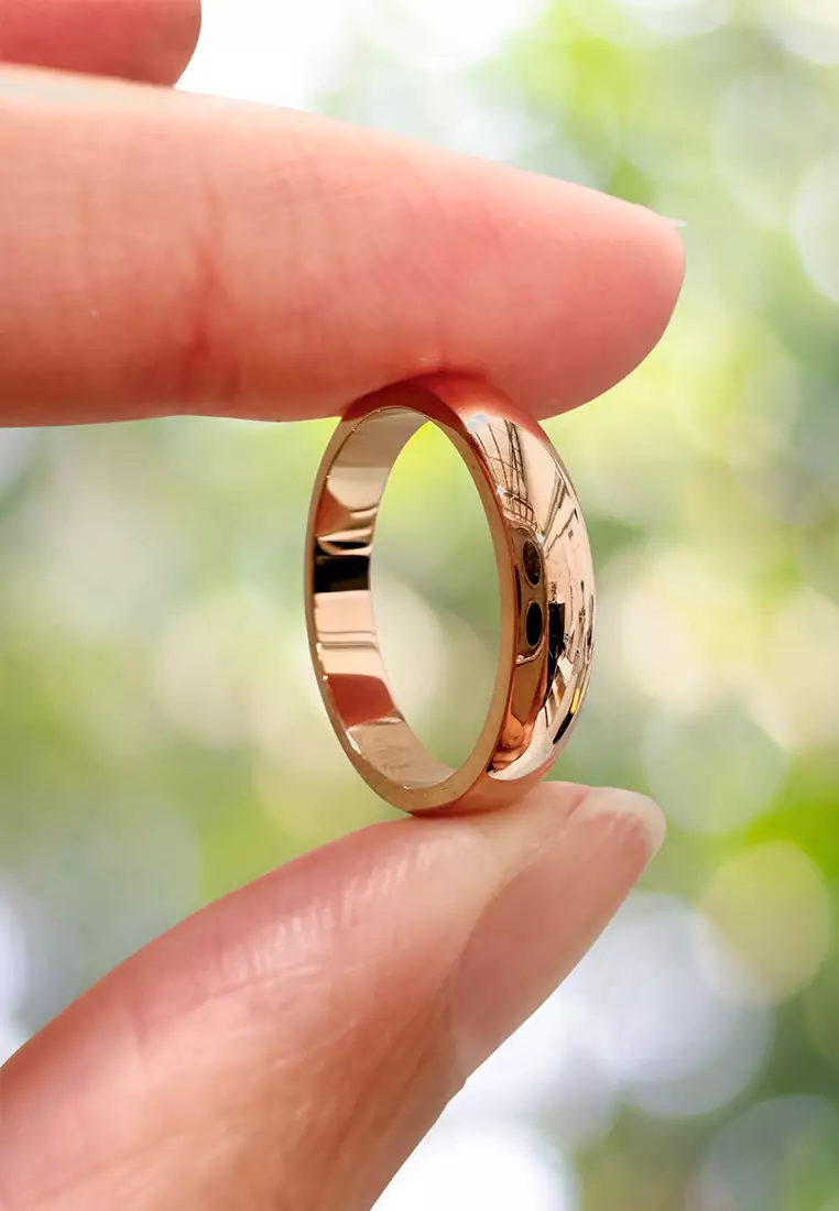 Louise Minimalist Rose Gold Ring