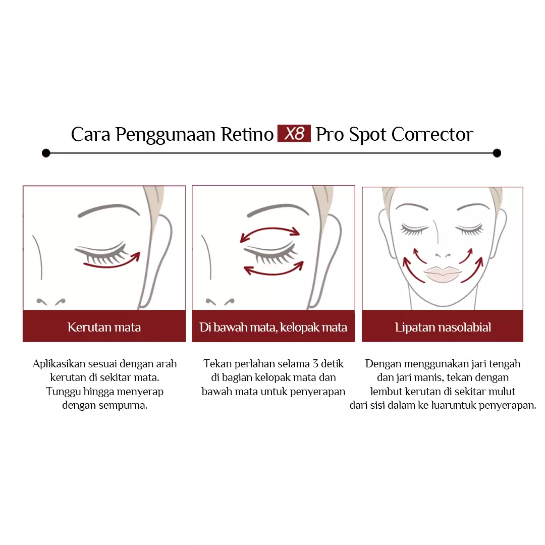 Holika Holika Enprani Retino X8 Pro Deep Wrinkle Spot Corrector - Menyamarkan Kerutan Dalam 14 Hari