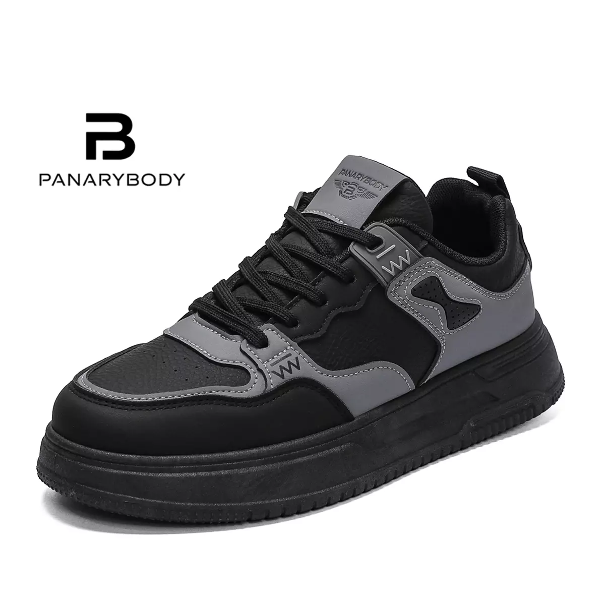 Sepatu Cowok Bertali Sekolah Pelajar Sneakers Kece QNR37