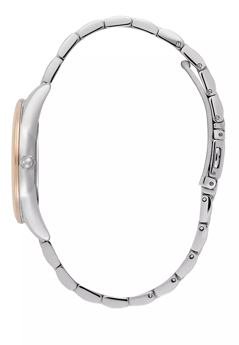 Olivia Burton Classic Glowful White & Two-Tone Bracelet 34mm - 24000240