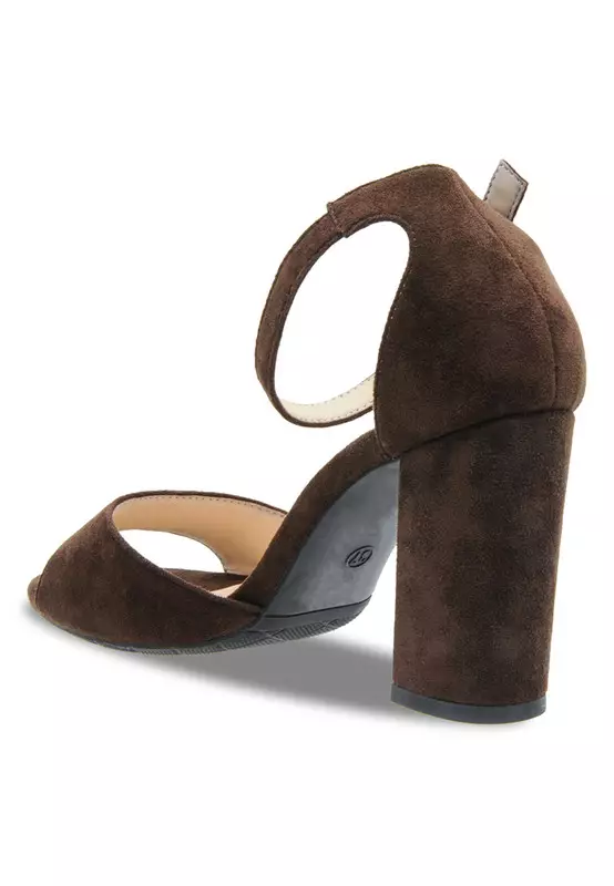 Solid Tone Wooden Casual Heels